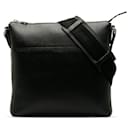 Leather Cosmopolis Messenger Bag - Gucci