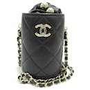 CC Mini Matelasse  Bucket Bag - Chanel