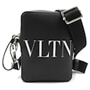 Leather Messenger  Bag - Valentino