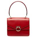 Gancini Leather Handbag - Céline
