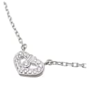 18K Diamond C Heart Necklace - Cartier