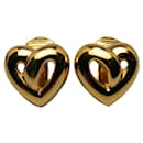 Heart Clip On Earrings - Dior