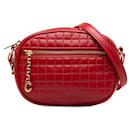 Quilted Leather C Charm Crossbody Bag - Céline