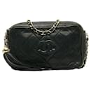 CC Quilted Leather Camera Bag - Chanel