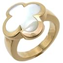 18K Mother of Pearl Pure Alhambra Ring - Van Cleef & Arpels