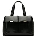 leather 2 Front Pockets Handbag - Yves Saint Laurent