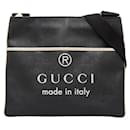 Bolsa tiracolo com logo de lona - Gucci