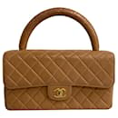 CC Matelasse Top Handle Bag - Chanel