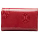 Patent Leather Happy Birthday Flap Wallet - Cartier