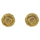 Round Clip On Earrings - Chanel