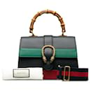 Leather Dionysus Bamboo Top Handle Bag - Gucci