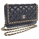 CC Quilted Chain Around Wallet On Chain - Chanel