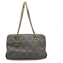 Quilted Leather Triptych Tote - Chanel