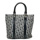 Oblique Canvas D-Ring Handbag - Dior