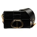 Leather Montaigne 30 Crossbody Bag - Dior