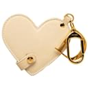 Leather Heart Mirror Bag Charm - Dior