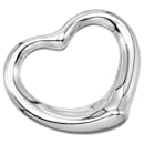 Silver Open Heart Pendant - Tiffany & Co