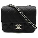 CC Caviar Mini Square Classic Flap Bag - Chanel