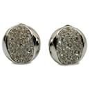 Round Crystal Clip On Earrings - Dior