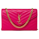 YVES SAINT LAURENT Bag in Pink Leather - 101779 - Yves Saint Laurent