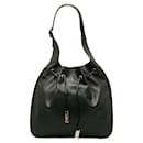 Leather Drawstring Shoulder Bag - Gucci