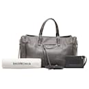 Leather Papier Handbag - Balenciaga