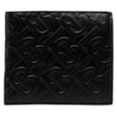 TB Monogram Embossed Leather Bifold Wallet - Burberry