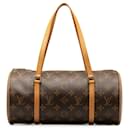 Brown Louis Vuitton Monogram Papillon 30 handbag