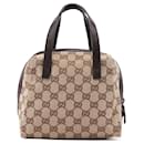 GUCCI Bowling bags Leather Beige Jackie - Gucci