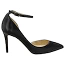 Jimmy Choo Lucy 85 Pumps in Black Leather