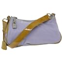 PRADA Shoulder Bag Nylon Purple Auth ar11538 - Prada