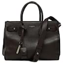 YVES SAINT LAURENT Bag in Burgundy Leather - 101764 - Yves Saint Laurent