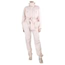 Light pink belted jumpsuit - size UK 10 - Valentino