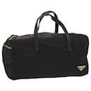 PRADA Hand Bag Nylon Black Auth hk1173 - Prada