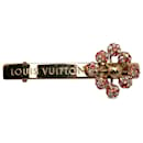 Louis Vuitton Diamantes de imitación dorados 1001 Barette de Noches
