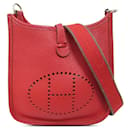 Hermès Red Taurillon Clemence Evelyne I TPM