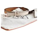 Hermes pop H 15 belt Craie - Hermès