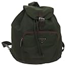 PRADA Backpack Nylon Khaki Auth bs12919 - Prada