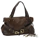 Chloe Kerala Hand Bag Leather Brown Auth ki3920 - Chloé