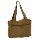 PRADA Shoulder Bag Nylon Khaki Auth 69201 - Prada