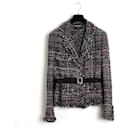 Chanel Giacca AH2008 Tweed Tricolore US10 Giacca Tweed FW2008