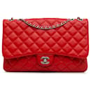 Chanel Red Maxi 3 Tender Touch Flap