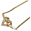 Rhinestone Heart Necklace - Dior