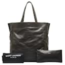 Yves Saint Laurent Wendbare Einkaufstasche aus Leder Einkaufstasche aus Leder 333099 in guter Kondition