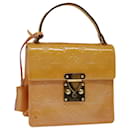 LOUIS VUITTON Vernis Spring Street Hand Bag Marshmallow Pink M91033 auth 68982 - Louis Vuitton