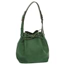 LOUIS VUITTON Epi Petit Noe Shoulder Bag Green M44104 LV Auth 69036 - Louis Vuitton