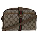 GUCCI GG Supreme Web Sherry Line Shoulder Bag PVC Beige 89 02 055 Auth yk11327 - Gucci