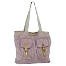 PRADA Tote Bag Nylon Pink Auth 69661 - Prada