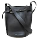 Leather Bucket Bag - Céline