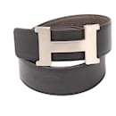 Constance Leather Belt - Hermès